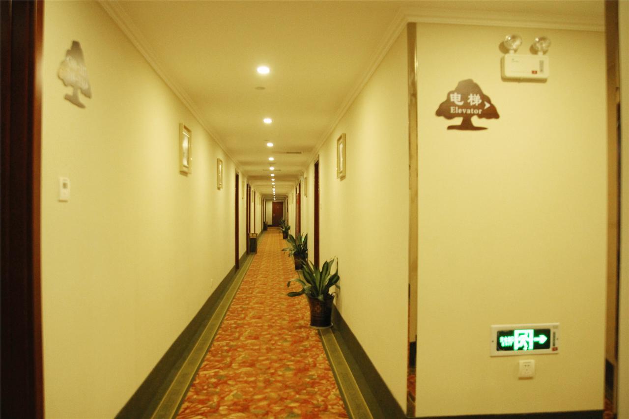 Greentree Inn Anhui Fuyang Yijing International North Door Busniess Hotel Ngoại thất bức ảnh