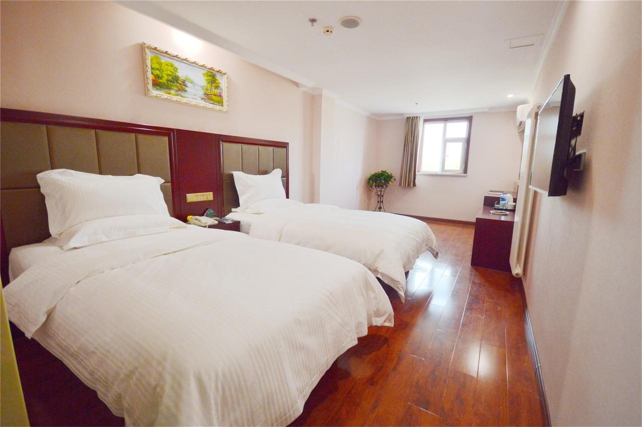 Greentree Inn Anhui Fuyang Yijing International North Door Busniess Hotel Ngoại thất bức ảnh